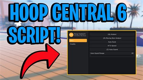 NEW Hoop Central 6 Script GUI Hack Aimbot Auto Guard Speed