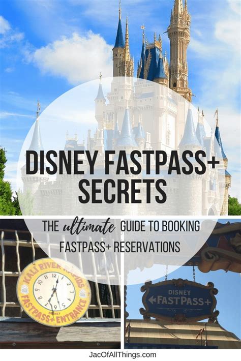 Disney Fastpass Secrets The Ultimate Guide To Booking Fastpass Reservations Artofit