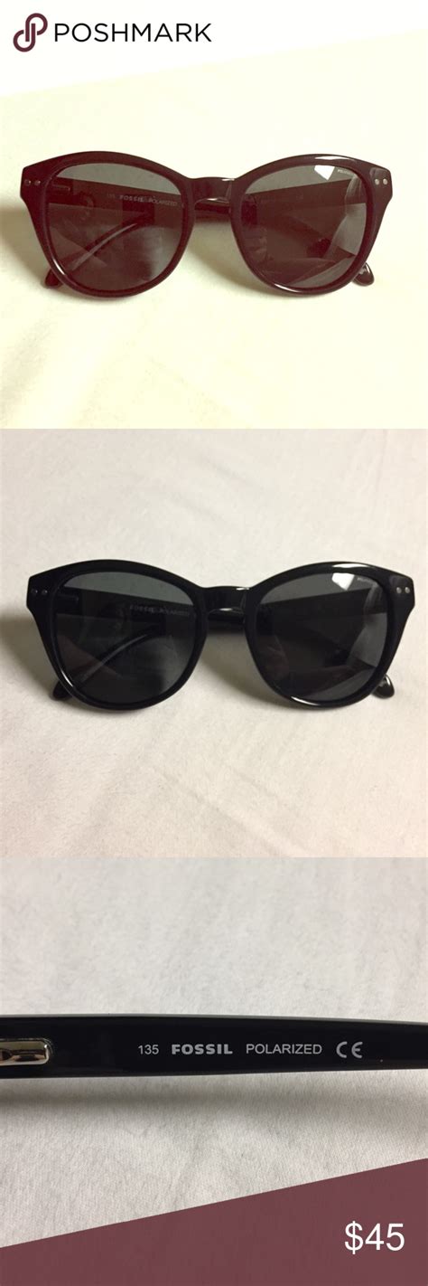 Fossil Polarized Sunglasses Black Polarized Fossil Sunglasses 😎 Fossil Accessories Sunglasses