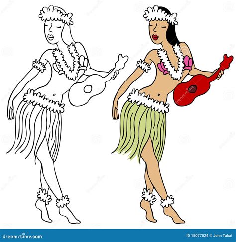 Hula Girl Stock Illustrations – 1,363 Hula Girl Stock Illustrations ...