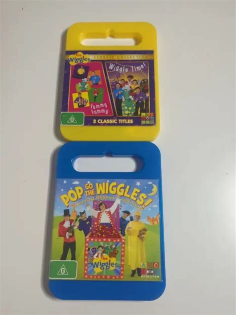 The Wiggles Wiggle Time And Yummy Yummy Dvd Original Cast Abc