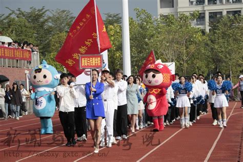 新传健儿，动燃青春——我院学子参加南宁师范大学2023年校运会开幕式 南宁师范大学 新闻与传播学院