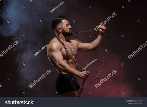 Chained Naked Man Images Stock Photos Vectors Shutterstock