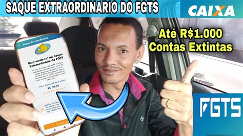 COMO SOLICITAR O SAQUE EXTRAORDINÁRIO DO FGTS YouTube