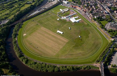 Chester Racecourse From The Air Aerial Photographs Of Great Britain