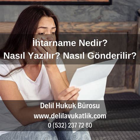 İhtarname Nedir Noterden Nasıl İhtarname Çekilir 2024 Delil Hukuk