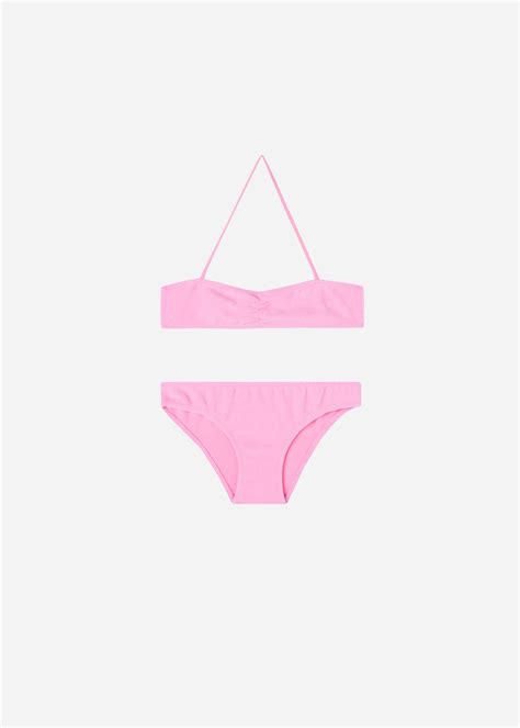 Bikini Dos Piezas Top De Camiseta Ni A Beverly Hills Eco Ba Adores Y Bikinis Calzedonia
