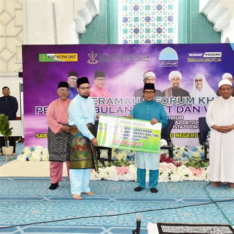 Majlis Penutupan Bulan Zakat Dan Wakaf Pahang Pusat Kutipan