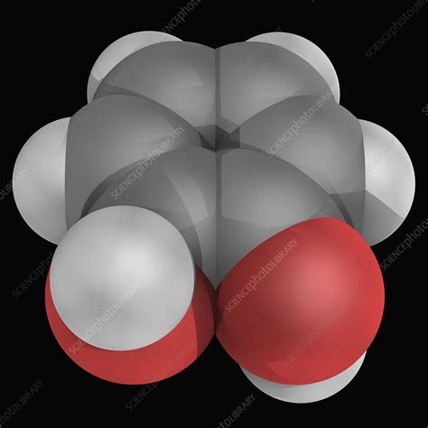 Catechol Molecule Stock Image F004 8320 Science Photo Library