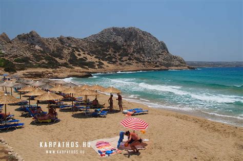 Agios Nikolaos Beach Karpathos Arkasa Strandjai