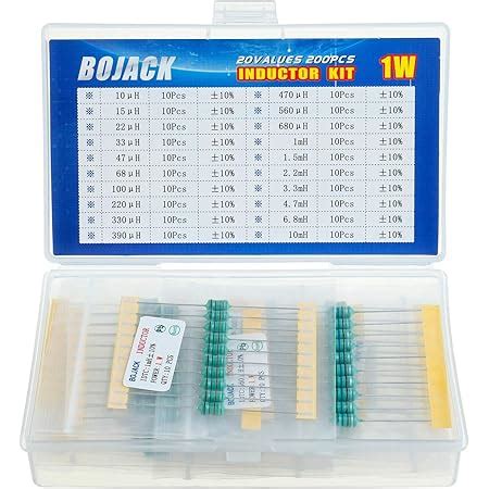 BOJACK 15 Werte 160 Stück Induktivität 10 uH bis 20 mH DIP Radial Power