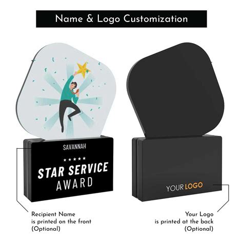 Star Service Award Engrave Awards And More