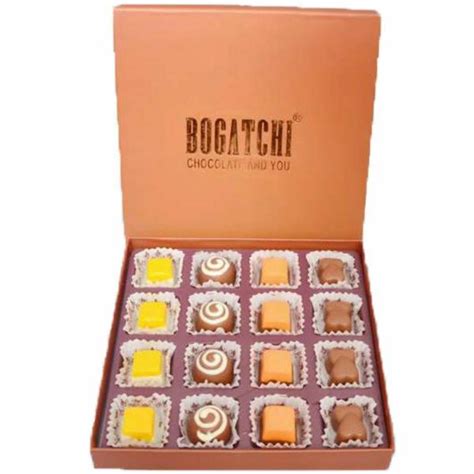 BOGATCHI Diwali Assorted Chocolate Box 16 Pieces JioMart