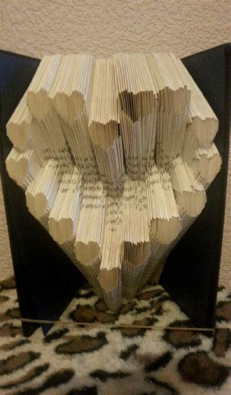 Heart Made Of Hearts MMF Book Folding Pattern 266 Folds 532 Pages Etsy