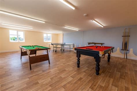 Games Room Graston Farm Self Catering Cottages