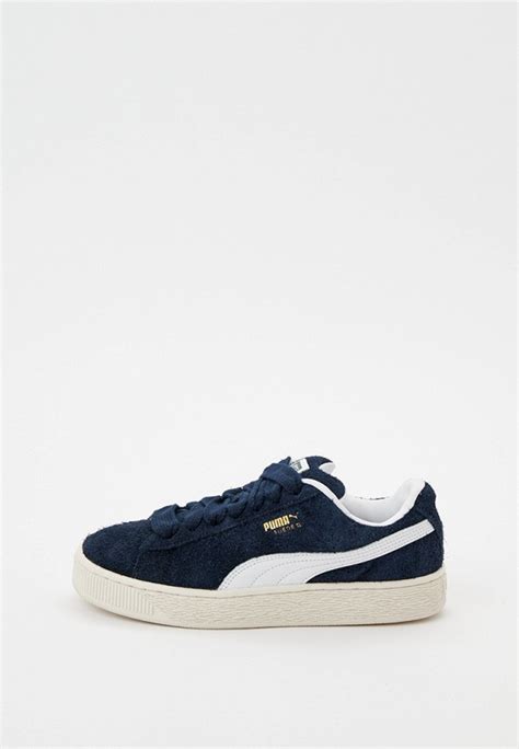 Кеды PUMA Suede XL Hairy цвет синий RTLADK483501 купить в интернет