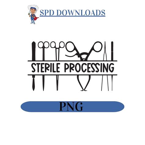 Sterile Processing X PNG JPG - Etsy