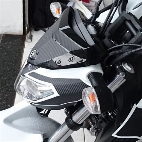 Adesivo Protetor Ca Carenagem Farol Moto Yamaha Fazer Fz R