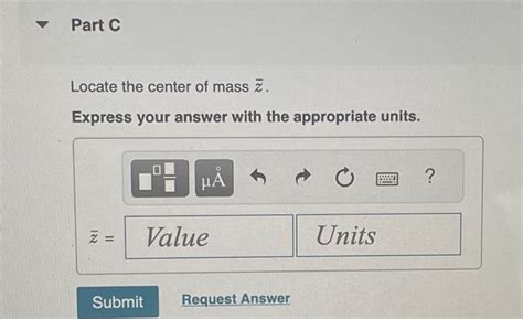 Solved If A 250 Mm And B 220 Mm Locate The Center Of Mass Chegg