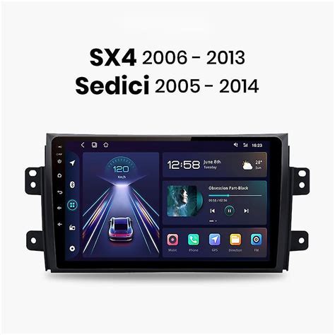 Android Auto Radio For Suzuki SX4 2006 2013 For Fiat Sedici 2005 2014