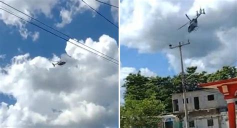 Se Desploma Helic Ptero De La Sedena En Tabasco El Maldad Videoblog