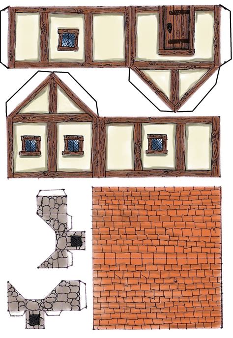 Free Printable Paper Buildings