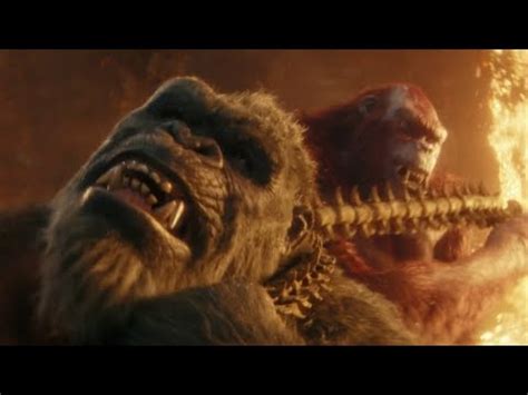 Kong Vs Skar King In Skar Kings Lair Godzilla X Kong The New Empire 4k