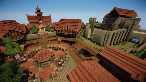 Riften from Skyrim Minecraft Map