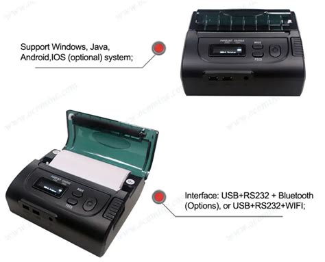 OCPP M083 Direct Thermal Android Portable Printer User Guide