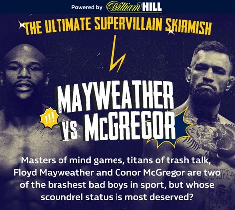 Mayweather vs McGregor