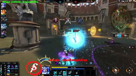 Smite Spint Carlosrha Luzart And Gusgsu Gemas Con Team Op Youtube