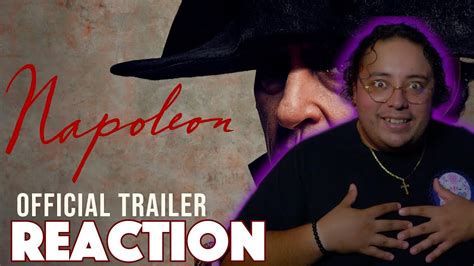 I Just Watched Napoleon Official Trailer Reaction Youtube