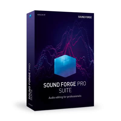 Magix Sound Forge Pro Suite Gi I Ph P Ch Nh S A M Thanh To N Di N