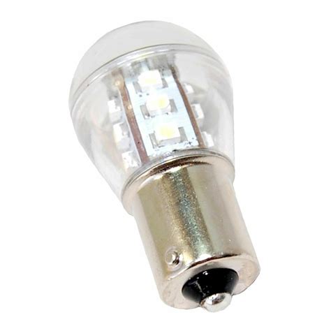 Hqrp Car Cool White Ba15s 1156 Boat Rv Car Auto 12v Smd Led Light Glass Bulb Ebay