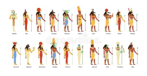 List Of All Egyptian Gods And Goddesses And Their Powers