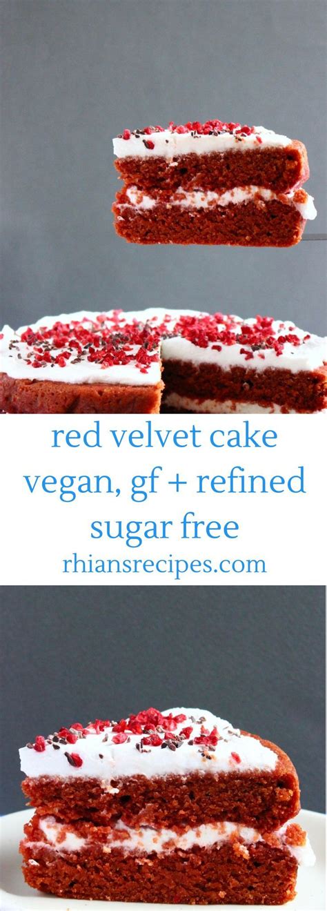 This Gluten Free Vegan Red Velvet Cake Is So Much Healthier Than The