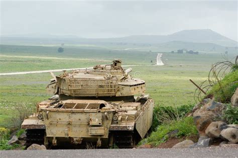 Tank At The Golan Heights Stock Photos - Image: 13399463