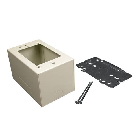 Wiremold V2444 Extra Deep Device Box Fitting Steel Ivory For Use With