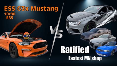 My 1000hp ESS G3x Mustang Vs Minnesotas FASTEST SHOP Ims1000 Rs3