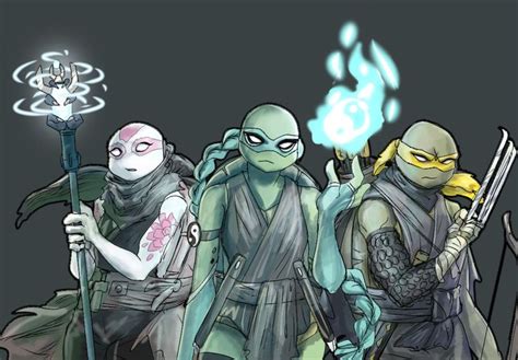 Female Ninja Turtles By Stella023 Teenage Mutant Ninja Turtles Art Teenage Mutant Ninja