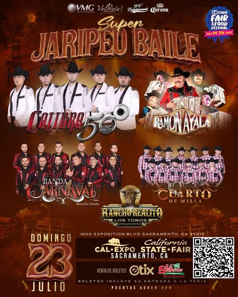 Super Jaripeo Baile Calibre 50 Ramon Ayala Banda Carnaval Y Cuarto