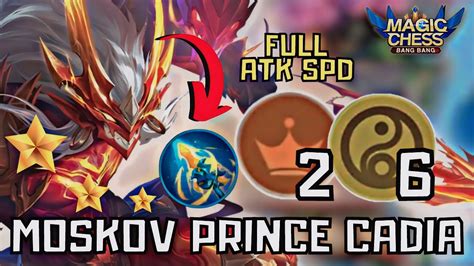 Meta Hyper Moskov Prince Cadia Commander Zilong Full Atk Speed