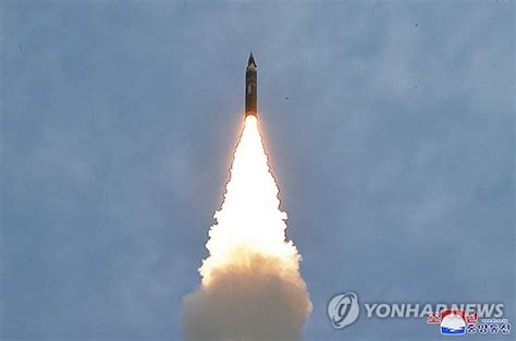 北朝鮮の極超音速ミサイル 聯合ニュース