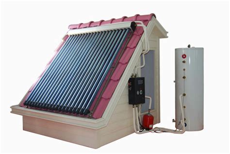 Split Closed Loop Heat Pipe Tube Solar Hot Water System