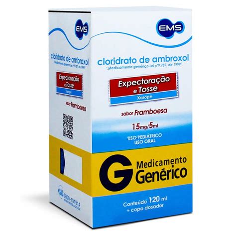 Indicações Para Que Serve E Bula Cloridrato De Ambroxol Infantil 15mg