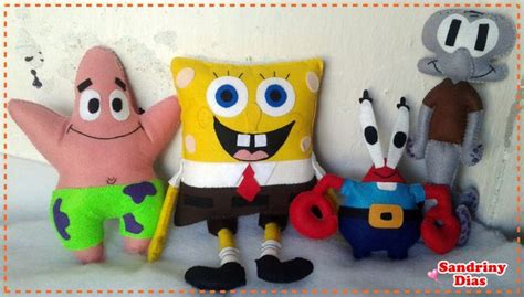 Turma Do Bob Esponja Feltro