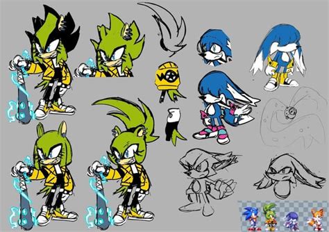 Surge The Tenrec Concept Art R Sonicarchive