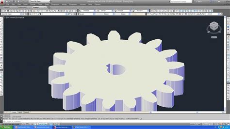 Modelagem 3d Da Engrenagem Cilíndrica De Dentes Retos Youtube