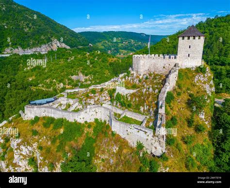 Old Town Fortress In Serbian Town Uzice Stock Photo Alamy