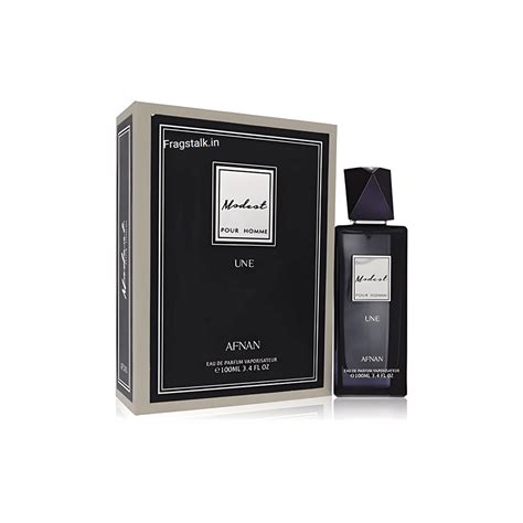 Afnan Modest Pour Homme UNE 100ml EDP Fragstalk